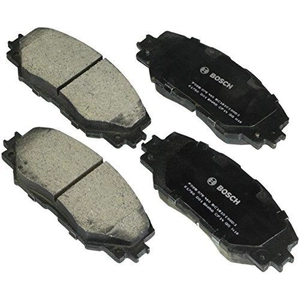 Bosch BP2221 - Brake Pads Car Front Axle - Bosch Quality - Reduced Noise And Dust - ECE-R90 Certified - Copper-Free - 1 Set Of 4 Pads