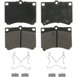 Front Semi Metallic Pads by WAGNER - ZX473