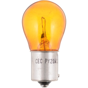 Philips LongerLife PY21W 7507 21W Amber Turn Signal Bulbs (2 Pack) – 1500 Hour Life