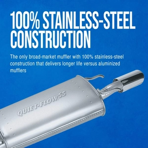 WALKER USA - 53919 - Stainless Steel Muffler And Pipe Assembly