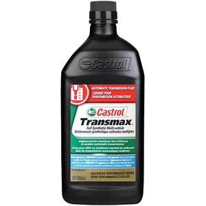 CASTROL Synthetic Power Steering Fluid Transmax Full Synthetic  Multi-Vehicle ATF , 946ML (Pack of 6) - 0067866