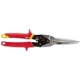 Purchase Top-Quality 11-1/2" Straight Long Cut Aviation Tinner Snips by MILWAUKEE - 48-22-4537 pa3
