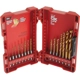 Purchase Top-Quality MILWAUKEE - 48-89-4630 - 15-Piece SHOCKWAVE™ RED HELIX™ Titanium 1/4" Hex Shank Fractional Drill Bit Set pa5