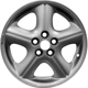 Purchase Top-Quality 16x6.5 5-Spoke Silver Alloy Factory Wheel - ALY02226U20 pa1