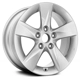 Purchase Top-Quality 16x6.5 5-Spoke Silver Alloy Factory Wheel - ALY70806U20 pa2