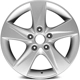 Purchase Top-Quality 16x6.5 5-Spoke Silver Alloy Factory Wheel - ALY70806U20 pa3