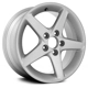 Purchase Top-Quality 16x6.5 5-Spoke Silver Alloy Factory Wheel - ALY71721U20 pa1