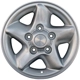 Purchase Top-Quality 16x7 5-Spoke Silver Alloy Factory Wheel - ALY02067U10 pa1
