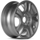 Purchase Top-Quality 16x7 5-Spoke Silver Alloy Factory Wheel - ALY03595U20 pa2