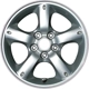 Purchase Top-Quality 16x7 5-Spoke Silver Alloy Factory Wheel - ALY64879U20 pa1