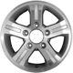 Purchase Top-Quality 16x7 5-Spoke Silver Alloy Factory Wheel - ALY74566U20 pa1