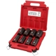Purchase Top-Quality 3/4" Drive Metric 6-Point Deep Impact Socket Set (8 Pieces) by MILWAUKEE - 49-66-7020 pa4