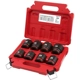 Purchase Top-Quality 3/4" Drive Metric 6-Point Standard Impact Socket Set (8 Pieces) by MILWAUKEE - 49-66-7019 pa4