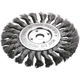 Purchase Top-Quality 4" Carbon Steel Knotted Standard Twist Wheel Brush by FIRE POWER - 1423-2113 pa1