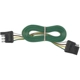 Purchase Top-Quality 4-Way Bonded Wiring Connector by CURT MANUFACTURING - 58050 pa2