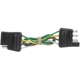 Purchase Top-Quality 4-Way Bonded Wiring Connector by CURT MANUFACTURING - 58380 pa2