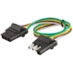 Purchase Top-Quality 4-Way Bonded Wiring Connector by CURT MANUFACTURING - 58381 pa8
