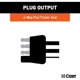 Purchase Top-Quality Connecteur de câblage plat à 4 voies par CURT MANUFACTURING - 58033 pa7
