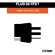 Purchase Top-Quality 4-Way Flat Wiring Connector by CURT MANUFACTURING - 58044 pa12