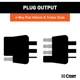 Purchase Top-Quality Connecteur de câblage plat à 4 voies par CURT MANUFACTURING - 58304 pa3