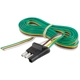 Purchase Top-Quality Connecteur de câblage plat à 4 voies par CURT MANUFACTURING - 58348 pa6