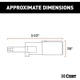 Purchase Top-Quality 4-Way Round To 4-Way Flat Wiring Adapter by CURT MANUFACTURING - 58414 pa5