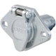Purchase Top-Quality 4-Way Round Wiring Connector by CURT MANUFACTURING - 58070 pa5