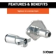 Purchase Top-Quality 4-Way Round Wiring Connector by CURT MANUFACTURING - 58671 pa12