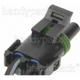 Purchase Top-Quality 4 Wheel Drive Indicator Connector by BLUE STREAK (HYGRADE MOTOR) - HP4375 pa11