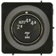 Purchase Top-Quality 4 Wheel Drive Switch by BLUE STREAK (HYGRADE MOTOR) - TCA109 pa1