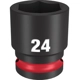Purchase Top-Quality MILWAUKEE - 49-66-6256 - Impact Duty 1/2"Drive 24MM Standard 6 Point Socket pa1