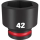Purchase Top-Quality MILWAUKEE - 49-66-6380 - Impact Duty 3/4"Drive 42MM Standard 6 Point Socket pa1