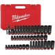 Purchase Top-Quality MILWAUKEE - 49-66-7009 - 3/8" Drive SAE & Metric Deep Socket Set pa1