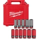 Purchase Top-Quality MILWAUKEE - 49-66-7833 - 1/2 Drive SAE & Metric 11PC Lug Nut Wheel Socket Set pa2