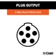 Purchase Top-Quality 6-Way Round Connector by CURT MANUFACTURING - 58090 pa4