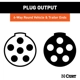 Purchase Top-Quality 6-Way Round Connector by CURT MANUFACTURING - 58093 pa5