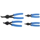 Purchase Top-Quality 8-piece 72° Straight & Bent 0.038" to 0.090" Fixed Tips Internal/External Snap Ring Pliers Set by OTC - 4512 pa11
