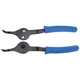 Purchase Top-Quality 8-piece 72° Straight & Bent 0.038" to 0.090" Fixed Tips Internal/External Snap Ring Pliers Set by OTC - 4512 pa12