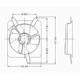 Purchase Top-Quality Ventilateur de condensateur A / C - HO3113101 pa1