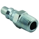Purchase Top-Quality A-Style 1/4" (M) NPT 34 CFM Steel Quick Coupler Plug by MILTON INDUSTRIES INC - 777 pa2