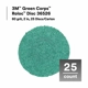 Purchase Top-Quality 3M - 36526 - Green Corps Roloc Disc (Pack of 25) pa5