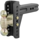 Purchase Top-Quality Adjustable Channel Ball Mount by CURT MANUFACTURING - 45902 pa1