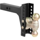 Purchase Top-Quality CURT MANUFACTURING - 45900 - Adjustable Dual Ball Mount pa2