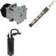 Purchase Top-Quality UAC - CK1714 - A/C Compressor Replacement Service Kit pa1