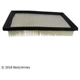 Purchase Top-Quality Air Filter by BECK/ARNLEY - 042-1580 pa2
