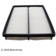 Purchase Top-Quality Air Filter by BECK/ARNLEY - 042-1640 pa1