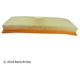 Purchase Top-Quality Air Filter by BECK/ARNLEY - 042-1669 pa2