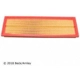 Purchase Top-Quality Air Filter by BECK/ARNLEY - 042-1686 pa9