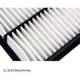 Purchase Top-Quality BECK/ARNLEY - 042-1700 - Air Filter pa1