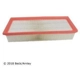 Purchase Top-Quality Air Filter by BECK/ARNLEY - 042-1736 pa2